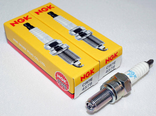 Genuine OEM NGK Part # CR7E Spark Plug 2 Pack