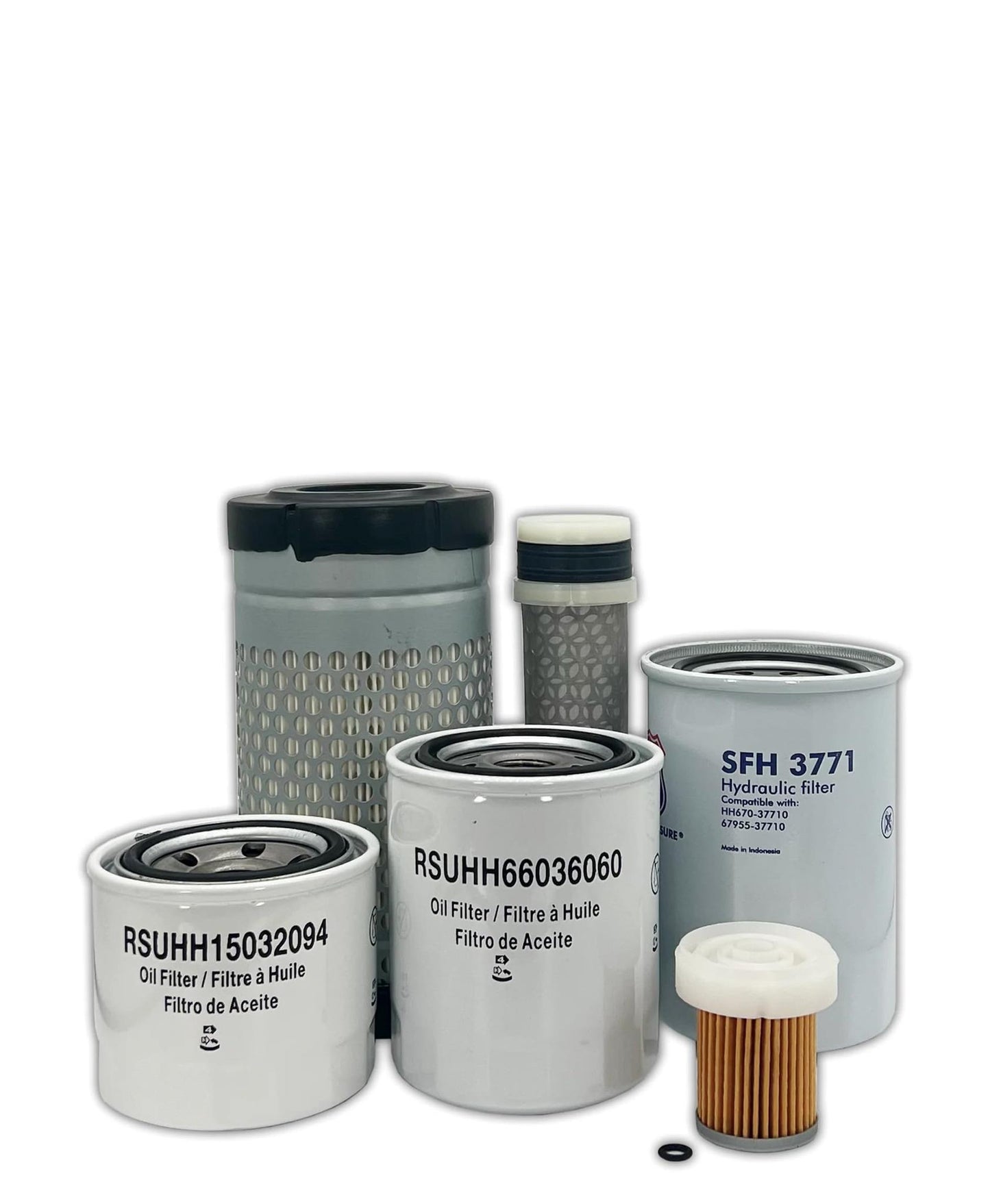 Genuine OEM Hero Maintenance Kit Part # MSU-KA-0104 for Kubota B26 Tractor
