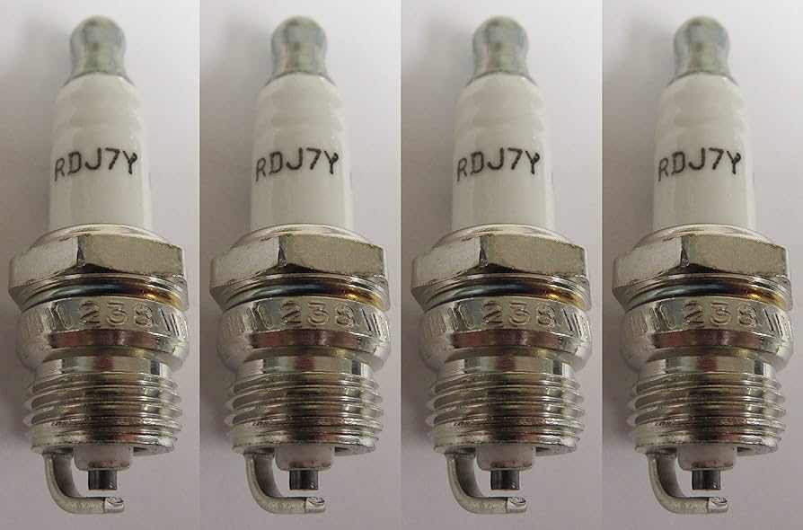 Genuine OEM Champion Part # RDJ7Y Spark Plug 4 Pack