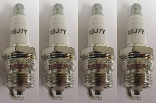 Genuine OEM Champion Part # RDJ7Y Spark Plug 4 Pack