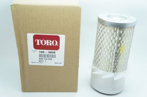 GENUINE OEM TORO PART # 108-3808 AIR FILTER; DONALDSON AIR FILTER