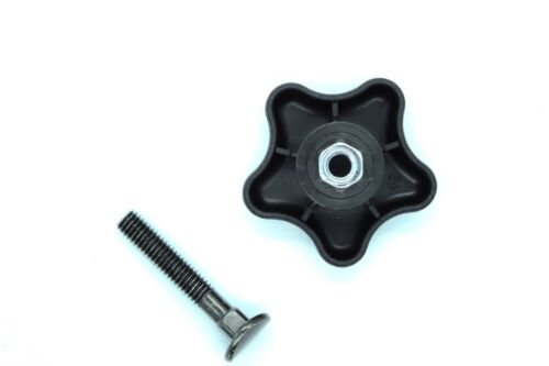 GENUINE OEM TORO PART # 92-2260 & 106-4161 INCLUDES 1 KNOB & 1 SCREW FOR HANDLE