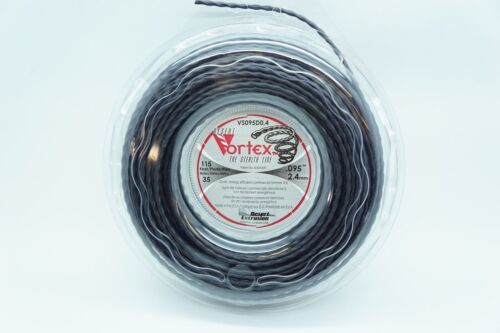 DESERT VORTEX TRIMMER LINE VS095D0.4 .095 115 FEET COMMERCIAL BLACK TRIMMER LINE