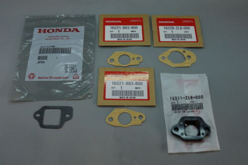 HONDA CARB GASKET KIT 16211-ZL8-000 16221-883-800 16228-ZL8-000 16212-ZL8-000