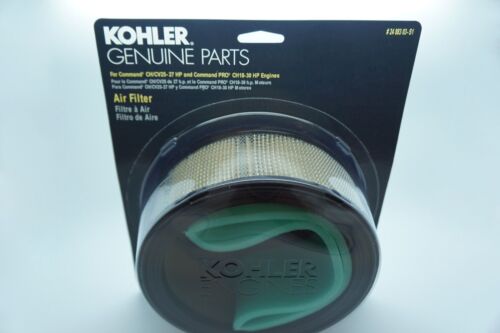 GENUINE OEM KOHLER PART # 24 883 03-S1 AIR FILTER; KOHLER COMMAND AIR FILTER