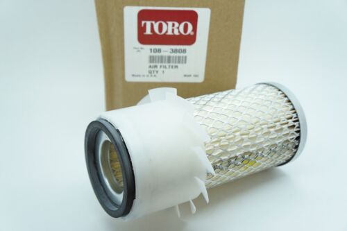 GENUINE OEM TORO PART # 108-3808 AIR FILTER; DONALDSON AIR FILTER