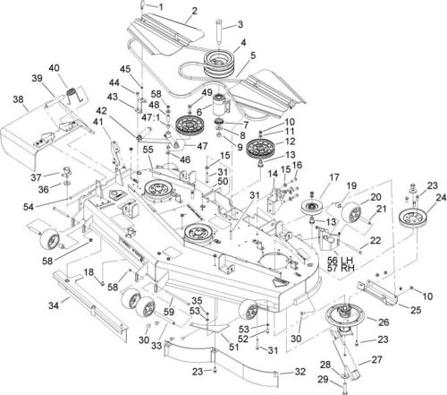 NEW GENUINE OEM TORO PART # 103-5381 SHEAVE-JACKSHAFT FOR TORO ZERO TURNS