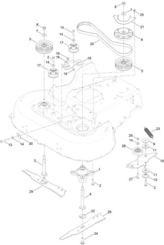 NEW GENUINE OEM TORO PART # 121-5808 BRAKE EXTENSION SPRING; REP. 120-9458