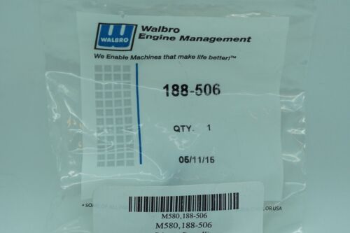 GENUINE OEM WALBRO PART # 188-506 PRIMER BULB; WA-135 148A 150 154 161 162