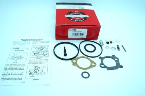 GENUINE OEM BRIGGS & STRATTON PART # 498260 CARBURETOR KIT; QUANTUM CARB KIT