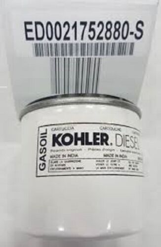 GENUINE OEM KOHLER PART # ED0021752880-S LOMBARDINI DIESSEL SPIN-ON FUEL FILTER