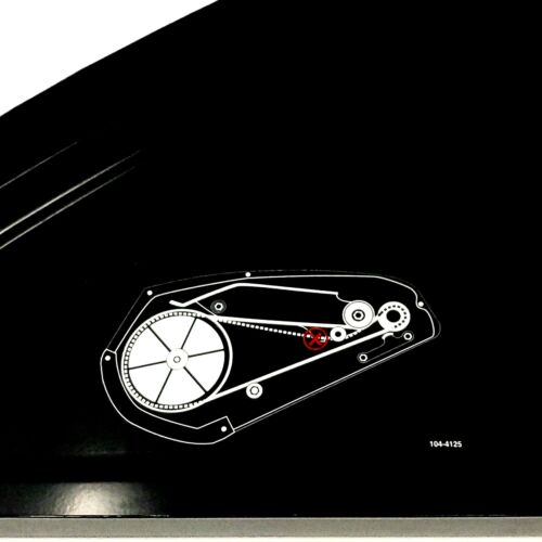 GENUINE OEM TORO PART 104-8669 COVER-DRIVE W/ DECAL FOR SNOWCOMMANDER SNOWBLOWER