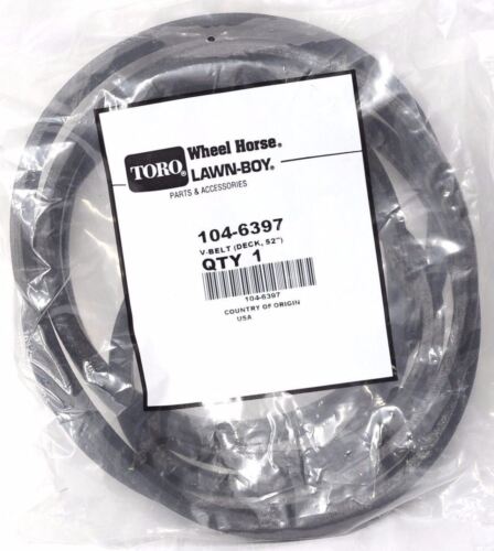 NEW GENUINE OEM TORO PART # 104-6397 V-BELT FOR TORO PROLINE LAWN MOWERS