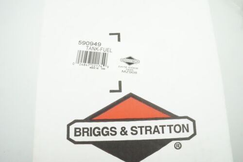 GENUINE OEM BRIGGS & STRATTON PART # 590949 FUEL TANK; REPLACES 590477, 796489