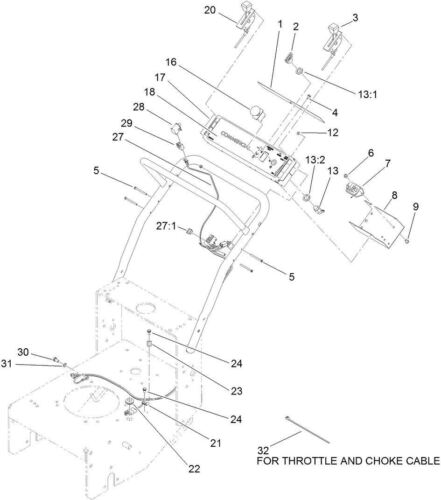 NEW GENUINE OEM TORO PART # 104-8140 PTO SWITCH FOR COMMERCIAL MOWERS
