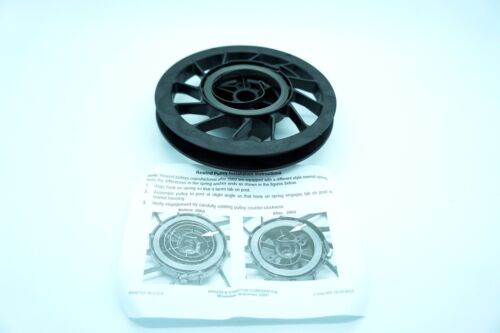 GENUINE OEM BRIGGS & STRATTON PART # 498144 RECOIL PULLEY/SPRING; QUANTUM RECOIL