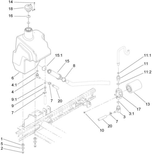 NEW GENUINE OEM TORO PART # 237-79 O RING FOR TORO/EXMARK MOWERS; REP. AUH438209