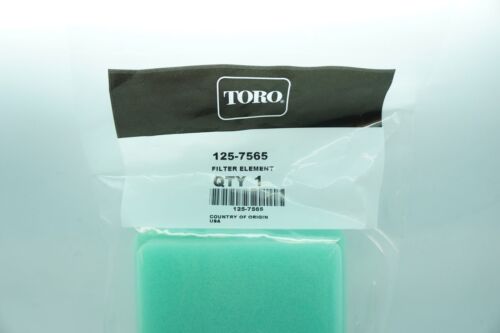 GENUINE OEM TORO PART # 125-7565 AIR FILTER; REPLACES PART # 77-7950 AIR FILTER