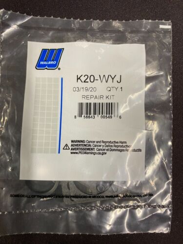 GENUINE OEM WALBRO PART # K20-WYJ REPAIR KIT FOR WALBRO CARBURETORS