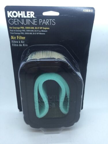 GENUINE OEM KOHLER PART # 32 883 06-S1 AIR FILTER; COURAGE PRO 32 083 06-S