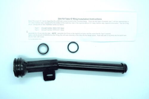 NEW GENUINE OEM TECUMSEH PART # 35647A OIL DIPSTICK FILLER TUBE WITH ORINGS