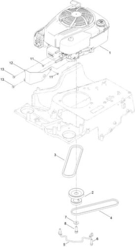 NEW GENUINE OEM TORO PART # 139-1734 BELT GUIDE REP. # 120-7077 TORO TIMEMASTER