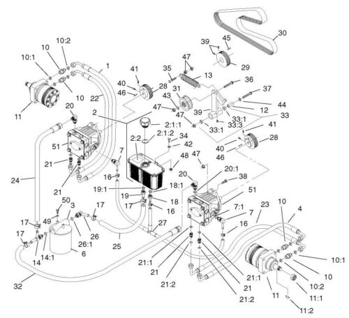 NEW GENUINE OEM TORO PART # 1-809036 NUT HH FOR TORO/EXMARK MOWERS; REP. E809036
