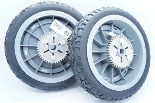 GENUINE OEM TORO PART #107-3709 WHEEL ASSEMBLY (QTY 2) SUPER RECYCLER REAR WHEEL