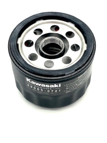 GENUINE OEM KAWASAKI 49065-0721 OIL FILTER; REPLACES 49065-7007