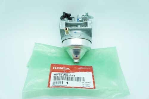 GENUINE OEM HONDA PART # 16100-Z0L-023 CARBURETOR; GCV160 ENGINE HRR216 MOWER