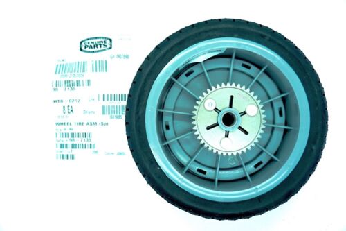 GENUINE OEM TORO PART # 98-7135 REAR WHEEL ASSEMBLY; TORO SUPER RECYCLER WHEEL