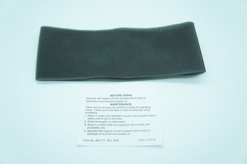 GENUINE OEM TECUMSEH PART # 36357 PRE FILTER; TECUMSEH OHV PRE FILTER