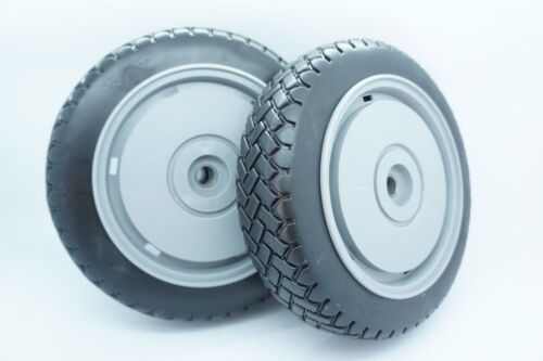GENUINE OEM TORO PART # 16-0029 WHEELS (QTY. 2) TORO SUPER RECYCLER REAR WHEELS