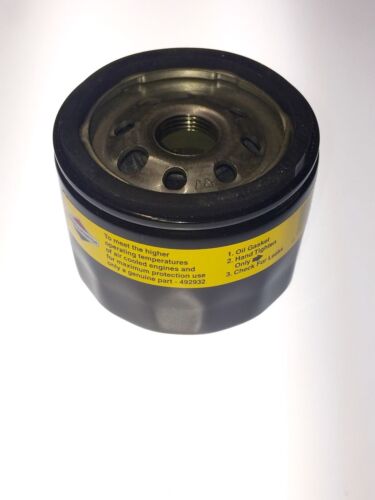 GENUINE OEM BRIGGS & STRATTON PART # 492932S OIL FILTER 492932 492056