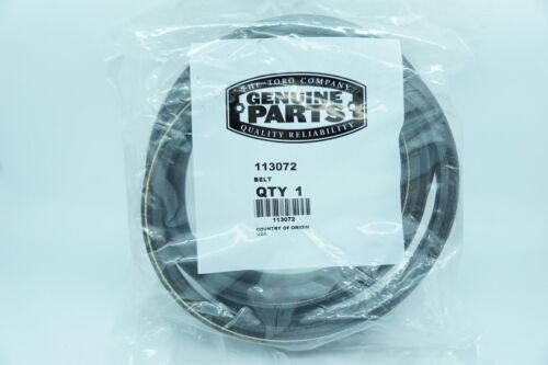 GENUINE OEM TORO PART # 113072 V-BELT; TORO WHEELHORSE PTO DECK DRIVE BELT