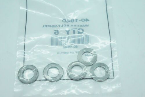 GENUINE OEM TORO PART # 40-1940 WASHERS (QTY. 5) LAWN BOY TORO WHEEL WASHERS