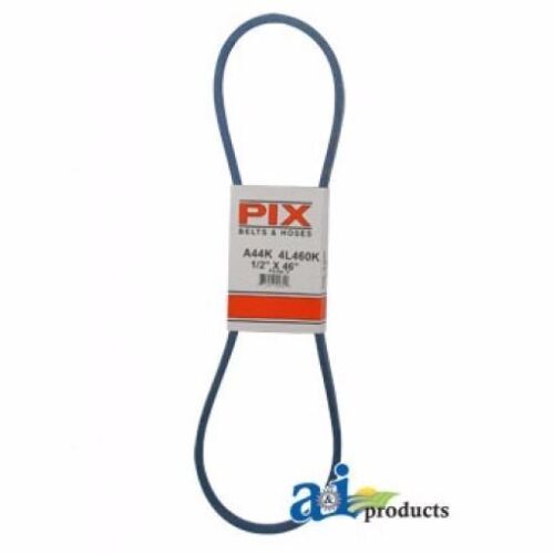 NEW PIX BELT PART # A44K 1/2 INCH x 46 INCH BLUE A-SECTION BELT