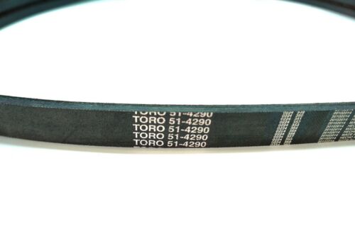 GENUINE OEM TORO PART # 51-4290 DUAL V-BELT; TORO PROLINE GEAR DRIVE WHEEL BELT