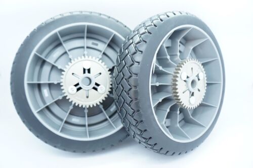 GENUINE OEM TORO PART # 16-0029 WHEELS (QTY. 2) TORO SUPER RECYCLER REAR WHEELS