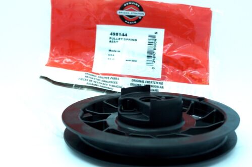 GENUINE OEM BRIGGS & STRATTON PART # 498144 RECOIL PULLEY/SPRING; QUANTUM RECOIL