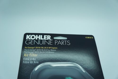 GENUINE OEM KOHLER PART # 32 883 03-S1 AIR FILTER & PRE FILTER; COURAGE FILTER