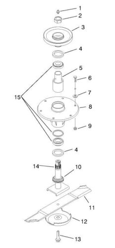 NEW GENUINE OEM TORO PART # 253-154 OIL SEAL FOR TORO LAWN MOWERS