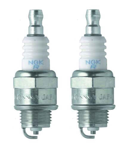 GENUINE OEM NGK PART # BPMR6A; SPARK PLUG 2 PACK