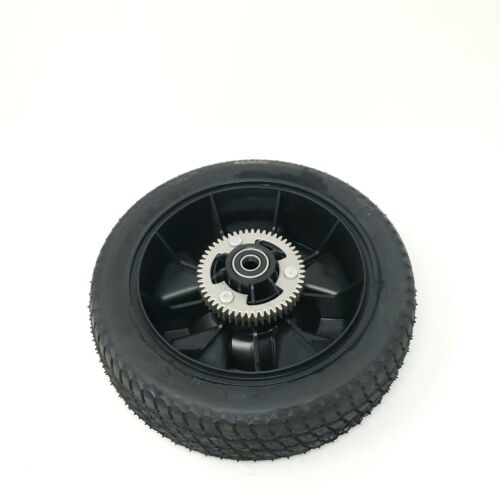 GENUINE OEM TORO PART # 131-4597 WHEEL ASM W/ GEAR 10"; REPL. 120-9539, 125-5032