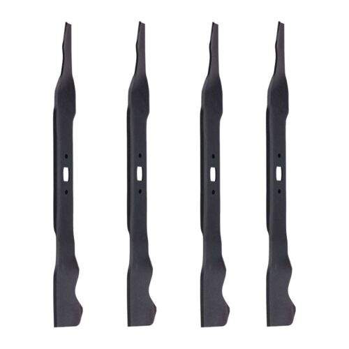 4 PACK NEW OREGON PART 198-049 MULCHING BLADE, 100 SERIES, 21" BOW-TIE CENTER