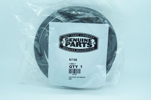 GENUINE OEM TORO PART # 6738 V-BELT; TORO WHEELHORSE 42" & 48" DECK BELT