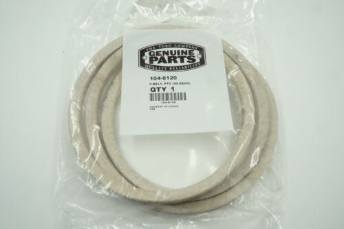 GENUINE OEM TORO PART # 104-8120 PTO BELT; TORO MID SIZE PROLINE 44" PTO BELT