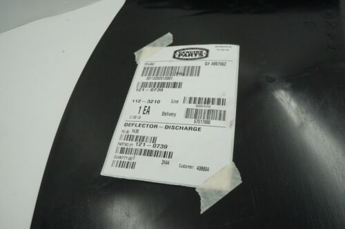 GENUINE OEM TORO/ EXMARK PART # 121-0739 DISCHARGE CHUTE TIMECUTTER SIDE CHUTE