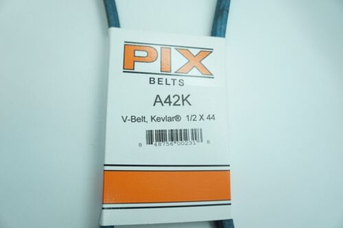 GENUINE OEM PIX BELT PART # A42K BELT; 1/2" x 44" BELT POWER RATED BELT