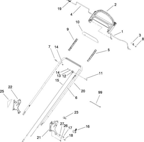 NEW GENUINE OEM TORO PART # 115-1958 BOLT-SHOULDER FOR TORO LAWN MOWERS